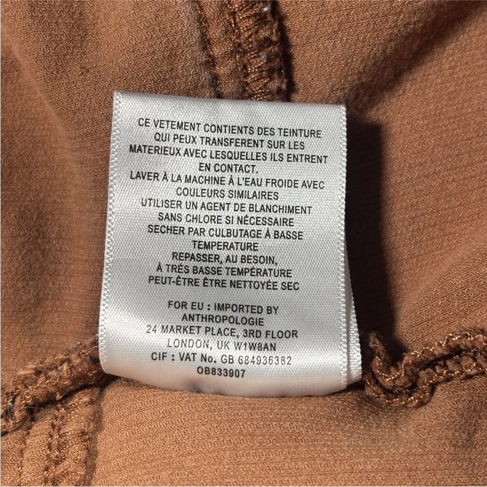Pilcro By Anthropologie Pants Women’s 31 Brown Corduroy High Rise Skinny Preppy - Picture 8 of 12